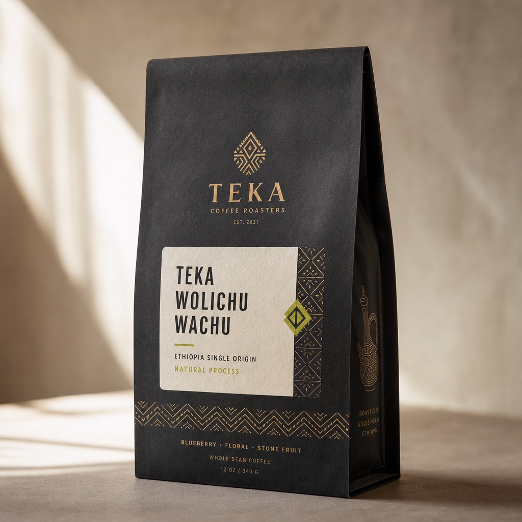 Teka Wolichu Wachu coffee bag